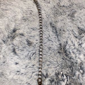 Vintage 925 gold-tone heart bracelet